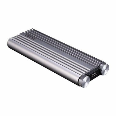 Akasa AK-ENU3M2-07 silber / Außenrahmen für M.2 NVMe SSD / USB-C 3.2