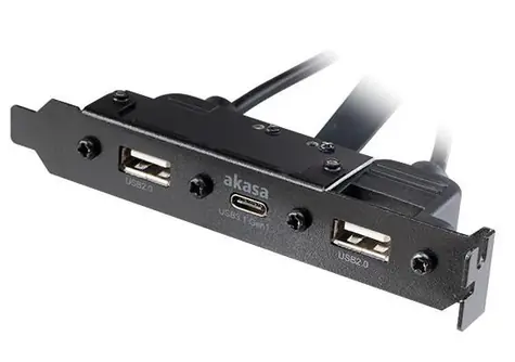 Akasa AK-CBUB53-40BK / PCIe-Erweiterungsadapter / USB 3.1 / USB 2.0