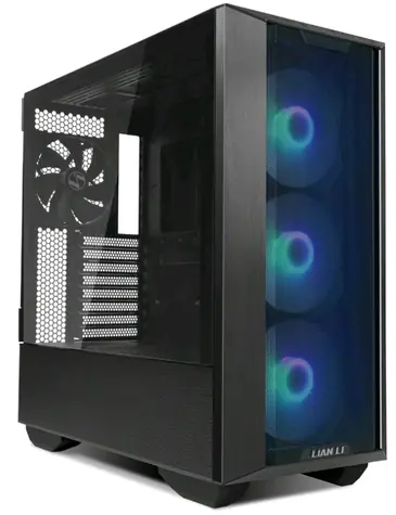Lian Li Lancool III RGB schwarz / E-ATX / 2xUSB 3.0 + 1x USB-C / 3x140mm ARGB + 1x 140mm / ohne Stromquelle / transparente Seite