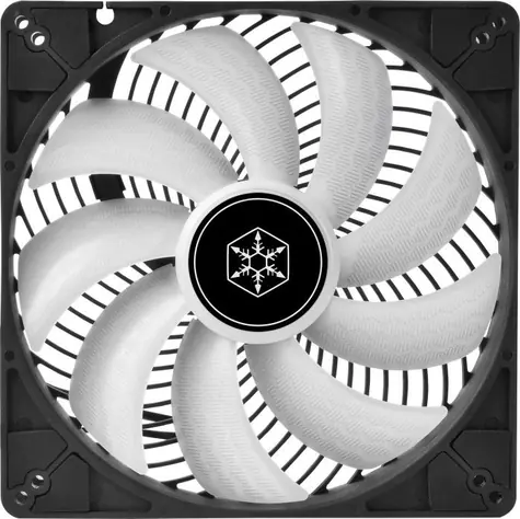 Silverstone AP184i ARGB / 180 mm / 34,5 dB bei 1200 U/min / ARGB / PWM