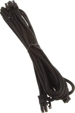 Silverstone 4+4 ATX/EPS-Kabel 55 cm schwarz / für Silverstone modulare Quellen