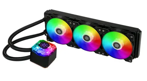 Silverstone IceGem 360 ARGB / 3x 120 mm / 36,6 dB bei 2200 U/min / Intel & AMD