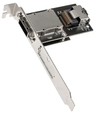 Silverstone SST-SA011 Mini SAS SFF8087 auf SFF8088 Adapter