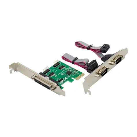 MicroConnect PCIe 1x DB25 parallele und 2x DB9 serielle Erweiterungskarte