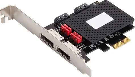 MicroConnect PCIe SATA III Erweiterungskarte ASM1061