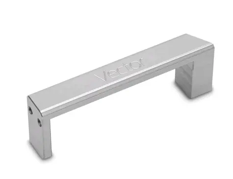 EKWB EK - Quantum Vector-Anschlussabdeckung - Silber / ästhetische Abdeckung 