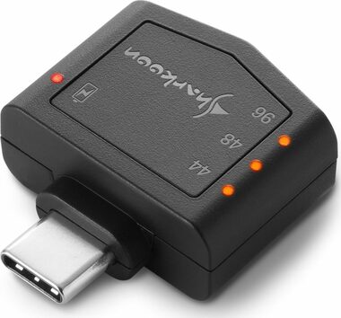 Sharkoon Mobile DAC PD schwarz / Soundkarte / USB-C / 1x 3,5mm Klinke & 1x USB-C