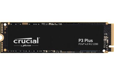 CRUCIAL P3 PLUS 1 TB / M.2 SSD 2280 / PCIe 4.0 / 3D NAND / R: 5000 MB / W: 3600 MB / 5 Jahre