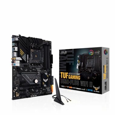 Asus TUF GAMING B550- PLUS WIFI II / AMD B550 / DDR4 / SATA III RAID / USB / 2.5GLAN / Wi-Fi / M.2 / sc.AM4 / ATX