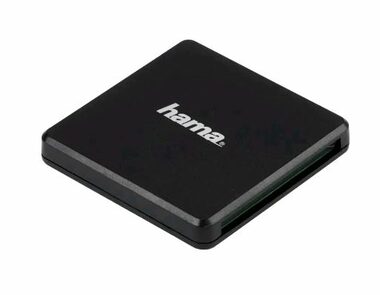 HAMA 124022 USB 3.0 Multikartenleser schwarz / SD / microSD / CF