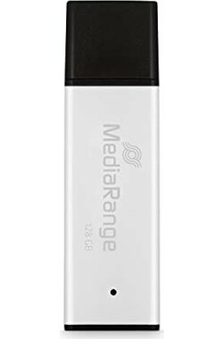MediaRange MR1902 128 GB Silber / Flash-Disk / USB 3.0