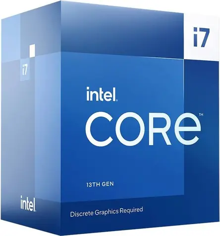 Intel Core i7-13700F @ 2,1 GHz / TB 5,42 GHz / 16C24T / L2 24 MB / Kein VGA / Raptor Lake / 65 W