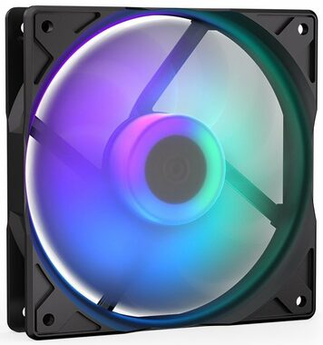 Endorfy Stratus 120 PWM ARGB schwarz / 120 mm / 1400 U/min / FBD / PWM / ARGB / 4-polig 