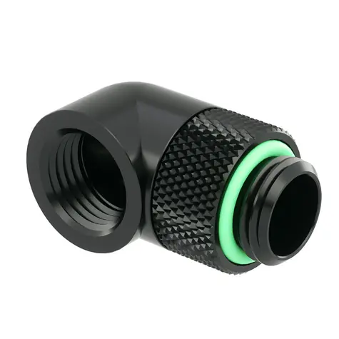 Barrow G1/4 (MF)-Kupplung - 90°-Winkel (TWT90-v2.5) schwarz 