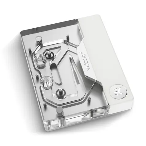 EKWB EK- Quantum Velocity2 D-RGB - AM5 White Edition / CPU-Wasserblock für AM5