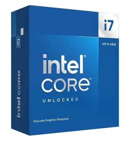Intel Core i7-14700KF bei 3,4 GHz / TB 5,6 GHz / 20C28T / L3 33 MB / ohne VGA / Raptor Lake Refresh / 253 W