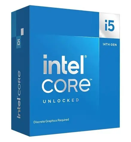 Intel Core i5-14600KF bei 3,5 GHz / TB 5,3 GHz / 14C20T / L3 24 MB / Ohne VGA / Raptor Lake Refresh / 181 W