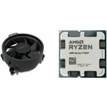 AMD RYZEN 5 7500F bei 3,7 GHz / Turbo 5,0 GHz / 6C12T / L2 6 MB L3 32 MB / AM5 / Zen 4 / 65 W
