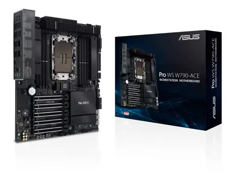 Asus PRO WS W790-ACE / W790 / LGA 4677 / 8x DDR5 / PCIEx16 / 10G+2.5G LAN / ATX / Kundendienst
