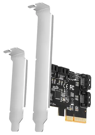 Axagon PCES-SA4X4, PCIe-Controller - 4X interne SATA 6G- Port, ASM1164, SP & LP