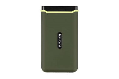Transcend ESD380C Externe SSD 500 GB grün / USB-C 3.2 Gen 2x2 / R: 2000 MB / W: 2000 MB