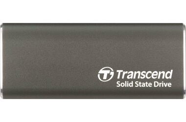 Transcend ESD265C Externe SSD 500 GB grau / USB-C 3.2 / R: 1050 MB / B: 950 MB        