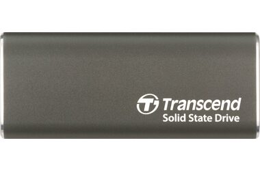 Transcend ESD265C Externe SSD 2 TB grau / USB-C 3.2 / R: 1050 MB / B: 950 MB