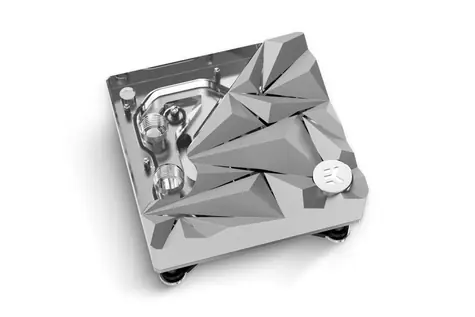 EKWB EK - Quantum Velocity2 Edge D-RGB - 1700 Silber Sonderedition