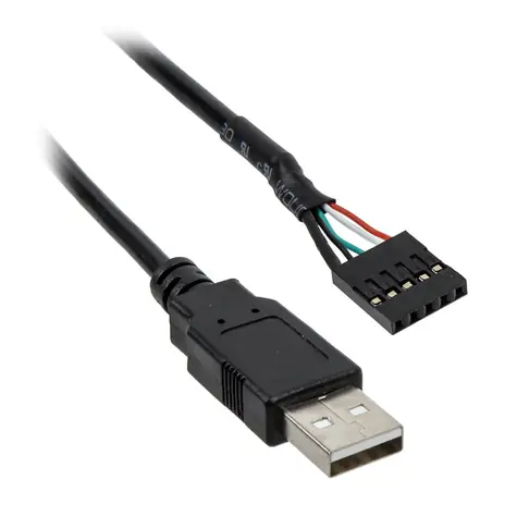 Aqua Computer USB- Cable A-Stecker auf 5-polige Buchse, Länge 200 cm