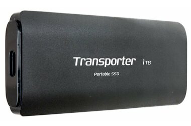 Patriot Transporter 1 TB schwarz / Externe SSD / R: 1000 MB / B: 1000 MB / USB-C 3.2 Gen 2