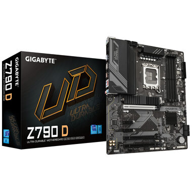 GIGABYTE Z790 D / Z790 / LGA1700 / 4x DDR5 / PCIEx16 / 1x 2.5GLAN / ATX