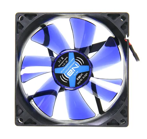 Noiseblocker BlackSilent Fan XE2 blau / 92 mm / 21 dB bei 1800 U/min / 38,25 CFM / 3-polig