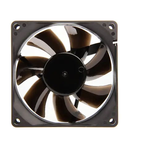 Noiseblocker BlackSilent Pro Fan PP schwarz / 80 mm / 18,1 dB @ 2000 RPM / 31,78 CFM / 3-polig