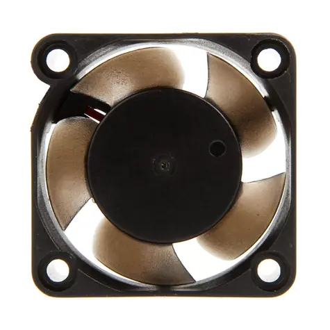 Noiseblocker BlackSilent Pro Fan PM2 schwarz / 40 mm / 17,7 dB bei 3800 U/min / 5,4 CFM / 3-polig