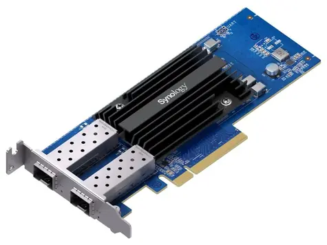 Synology E25G30-F2 / Zusatzkarte 2x 25GbE SFP28 / für Synology -Systeme