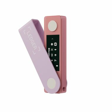 Ledger Nano X Pastellrosa / Kryptowährungs-Hardware-Wallet