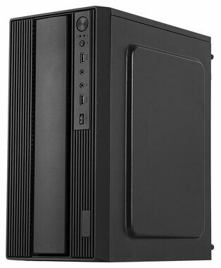 Eurocase MC MF-300B schwarz / mATX / 2x USB-A 3.0 / ohne Stromquelle