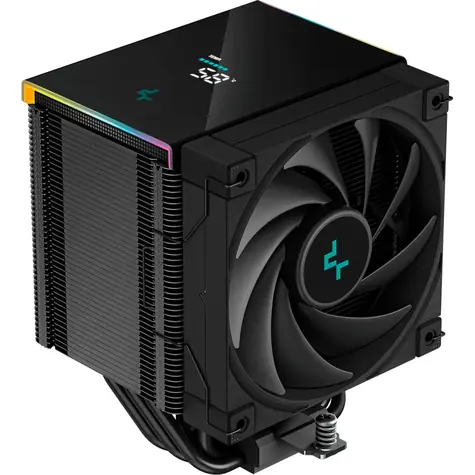 DEEPCOOL AK500S DIGITAL schwarz / x1 120 mm / Fluid Dynamic Bearing / 28 dB bei 1850 U/min / 68,99 CFM / AMD + Intel