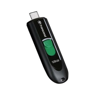 Transcend JetFlash 790C 128 GB schwarz / Flash-Laufwerk / USB-C 3.2 Gen1 