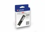 Verbatim Vi3000 1 TB / M.2 SSD / PCIe Gen3 X4 / RW: 3100/2200 MB/s / IOPS 150K/110K