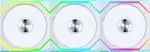 Lian Li UNI FAN SL Wireless 3-tlg. inkl. Controller Weiß / ARGB / Reverse Blade / 120mm / 2000rpm / 31dBA / 64 CFM / 4-Pin