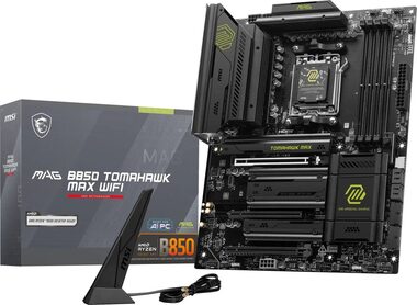 MSI MAG B850 TOMAHAWK MAX WIFI / B850 / 4X DDR5 / 1x 5GLAN / Wi-Fi7 / ATX