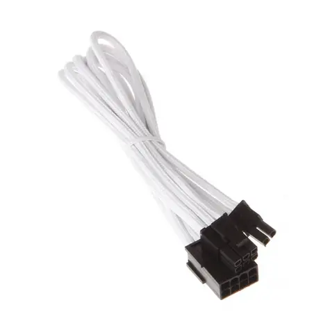 Silverstone Verlängerungskabel 8-Pin-PCIe auf 6+2-Pin-PCIe - 250mm weiß