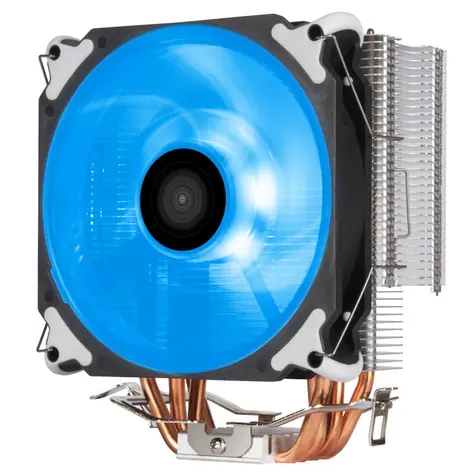 Silverstone Argon schwarz-weiß / 1x 120mm / Hydraulisches Lager / 29 dB @ 2200 RPM / 68,9 CFM / AMD + Intel 