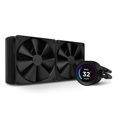 NZXT Kraken Elite 280 schwarz / 2x 140mm / Fluid Dynamic Bearing / 32,1 dB @ 1500 RPM / 99,68 CFM / AMD + Intel