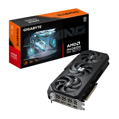 GIGABYTE Radeon RX 9070 GAMING OC 16GB / 2700 MHz / 16GB GDDR6 / 256-bit / 1x HDMI + 3x DP / 750W (8+8)