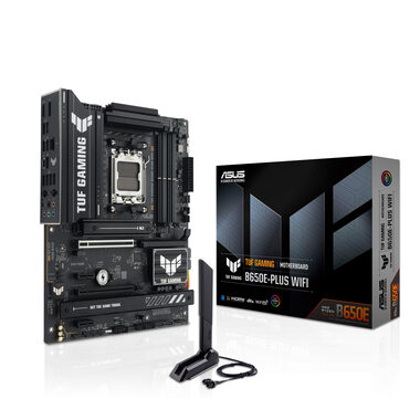 ASUS TUF GAMING B650E-PLUS WIFI / AMD B650 / DDR5 / SATA III RAID / USB / 2.5GLAN / M.2 / sc.AM5 / ATX