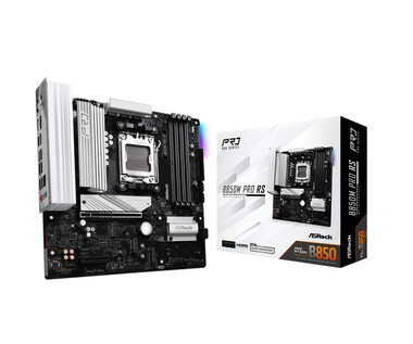 ASRock B850M Pro RS / AMD B850 / DDR5 / SATA III / USB 3.2 / 2.5GLAN / sc.AM5 / mATX