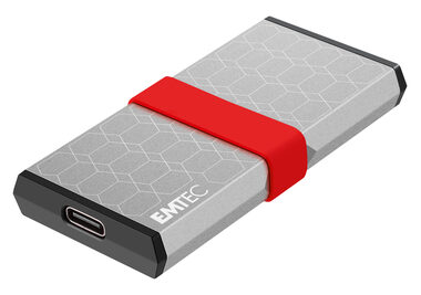 EMTEC X205 Mini SSD 256GB / USB-C 3.2 Gen2 / Lesen: 1100MBs
