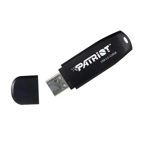 Patriot Xporter Core 256 GB schwarz / Flash-Laufwerk / USB 3.2 / USB-A / Lesegeschwindigkeit bis zu 80 MB